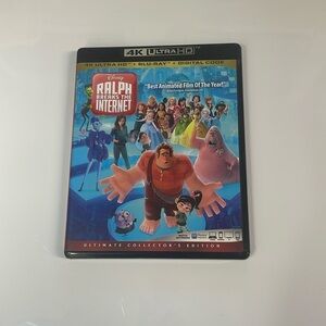 Ralph Breaks‎ the Internet 4K Ultra HD Blu-Ray + Digital Movie